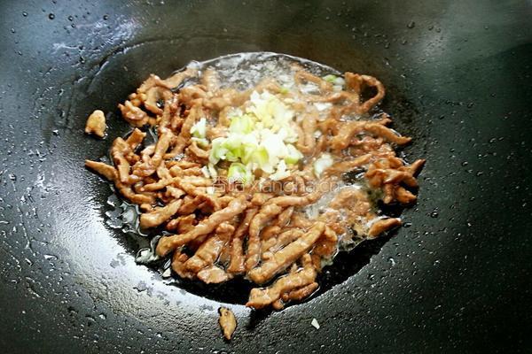 肉丝炒青椒的做法图解8
