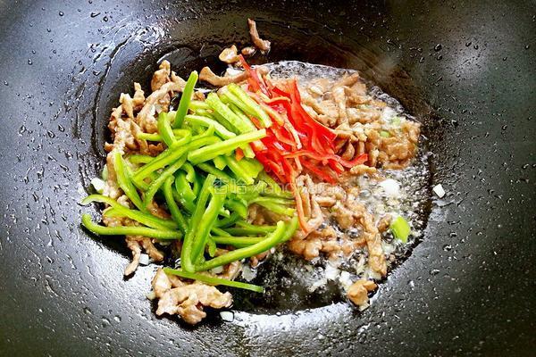 肉丝炒青椒的做法图解9