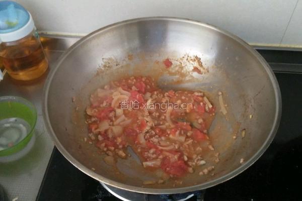 芝士肉酱焗意粉的做法图解9