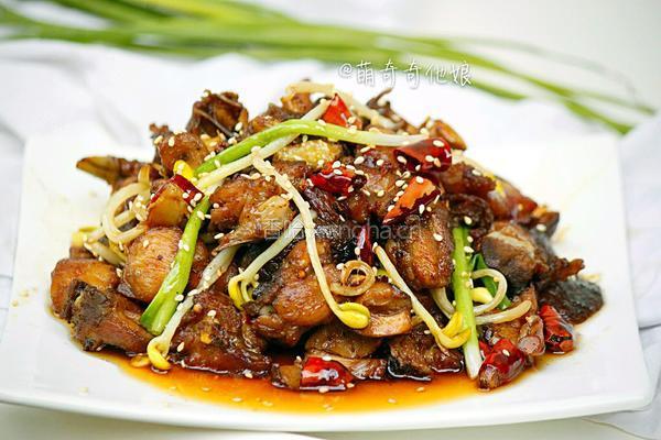 干锅香菇鸡的做法图解13