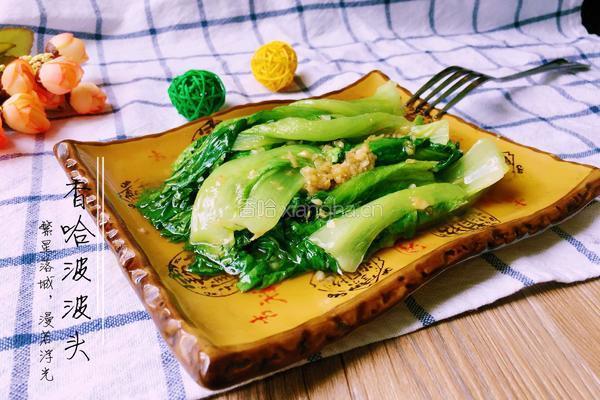 炒生菜的做法图解8