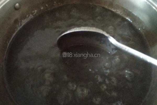首乌芝麻糊的做法图解6