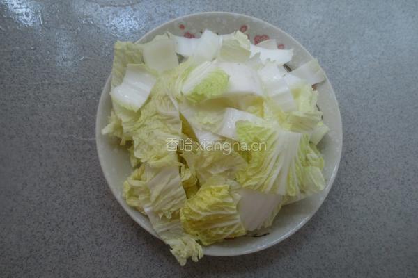 泡椒炒白菜的做法图解3
