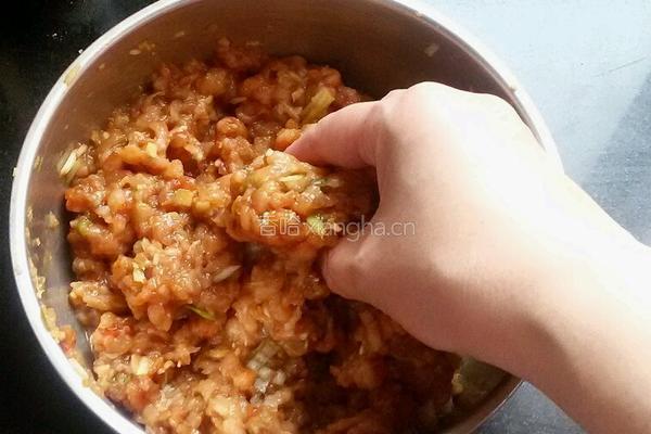 牛肉饺子馅的做法图解5