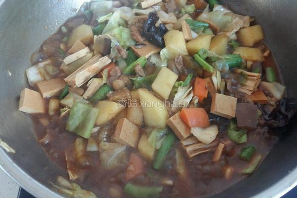 大杂烩菜的做法图解7