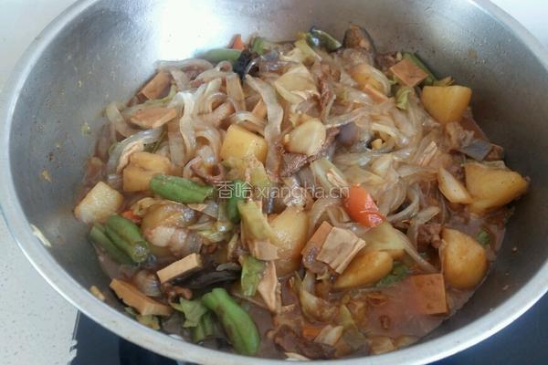 大杂烩菜的做法图解8
