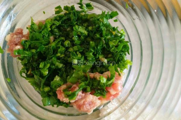 菠菜水饺的做法图解6