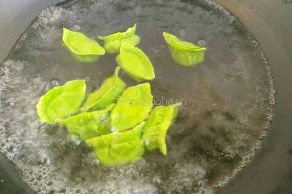 菠菜水饺的做法图解12