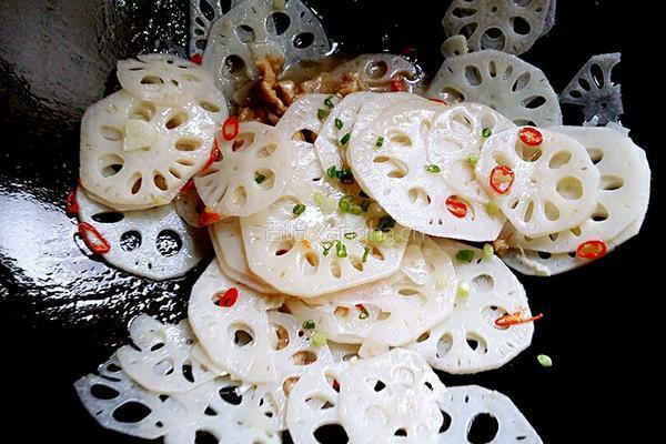 滑炒藕片瘦肉的做法图解19