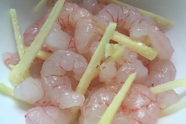 芦笋虾仁羊肚菌的做法图解1
