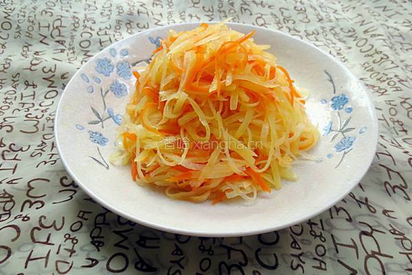 土豆丝胡萝卜丝