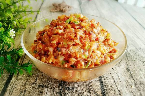 猪肉香菇饺子馅的做法图解8