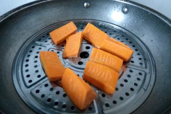 黄金小南瓜的做法图解2