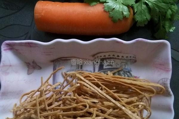 凉拌云丝的做法图解2