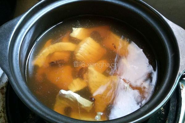 牛蒡瘦肉汤的做法图解3
