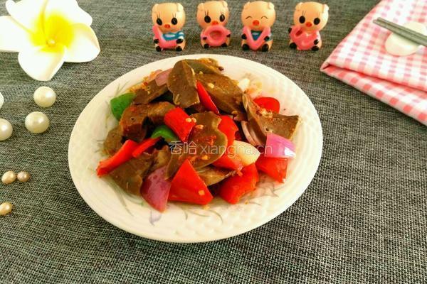 爆炒辣肺子的做法图解12
