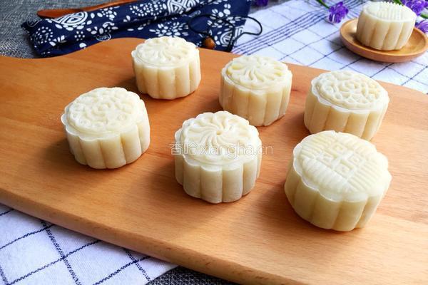 绿豆冰皮月饼的做法图解15