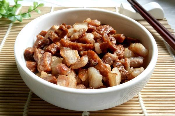 萝卜干炒肉的做法图解6