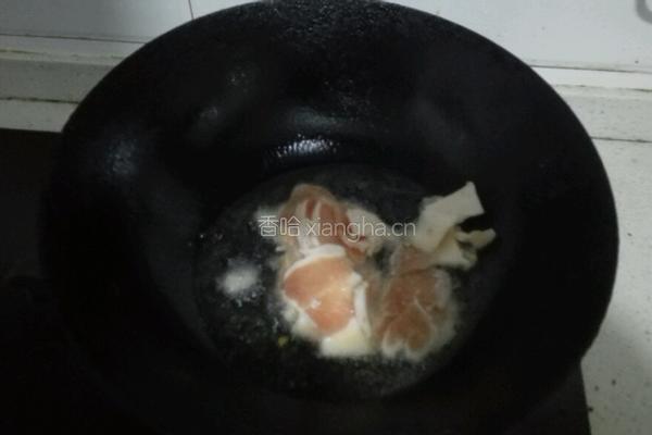 肉焖豆角的做法图解4