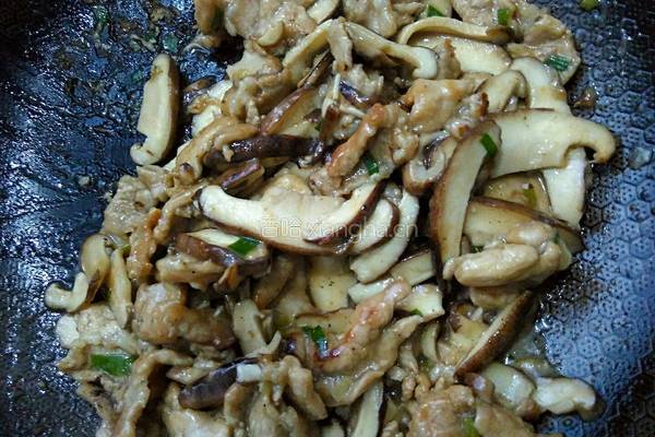 香菇炒牛肉的做法图解12
