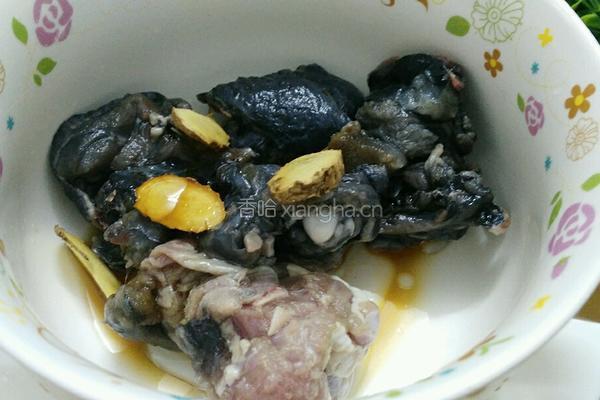 清蒸乌鸡的做法图解4