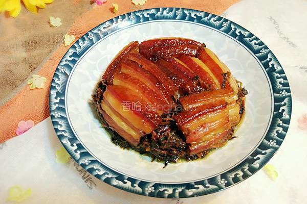 梅干菜扣肉的做法图解16