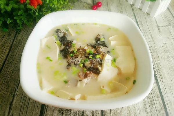 鲢鱼头豆腐汤的做法图解12