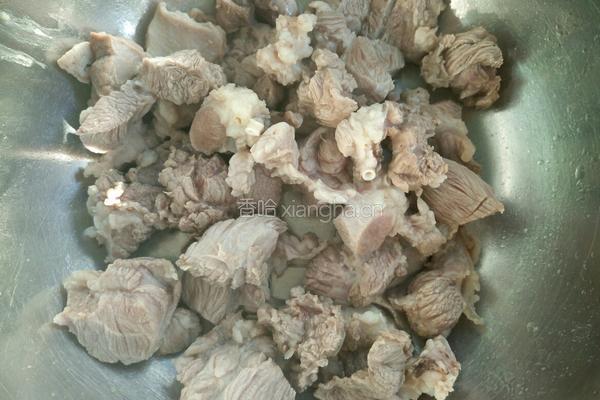 铁锅羊肉的做法图解4