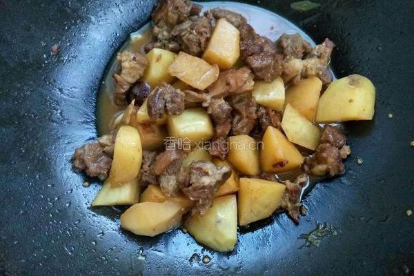 红烧土豆焖羊肉的做法图解12