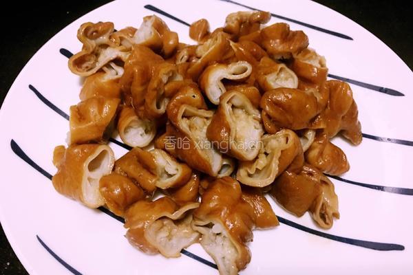 干煸肥肠的做法图解8