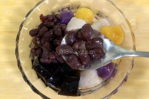 红豆芋圆烧仙草的做法图解19