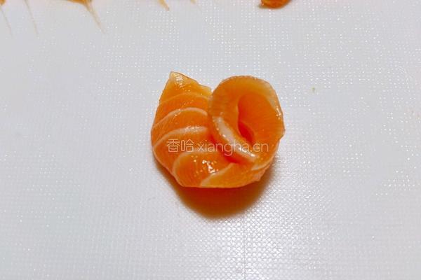 三文鱼刺身的做法图解6