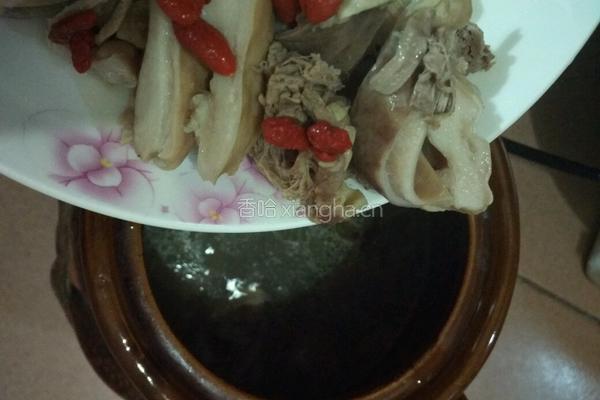 莲子炖猪肚的做法图解11