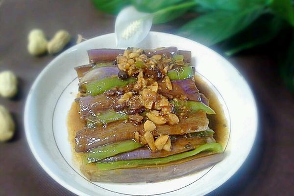 炒茄条的做法图解5