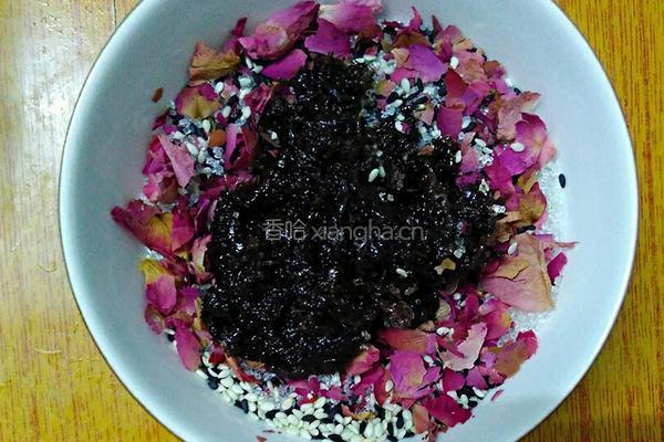 玫瑰鲜花饼的做法图解4