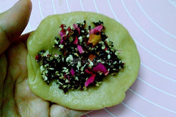 玫瑰鲜花饼的做法图解16