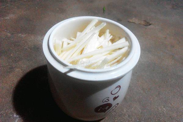 腌笋丝的做法图解4