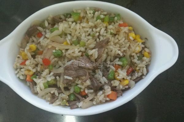 黑椒牛柳焗饭的做法图解8