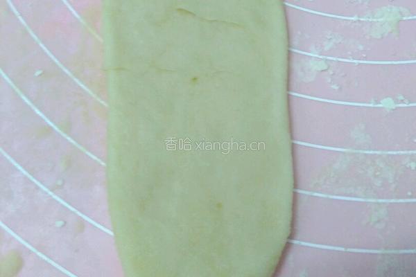 豆沙蛋黄酥的做法图解9