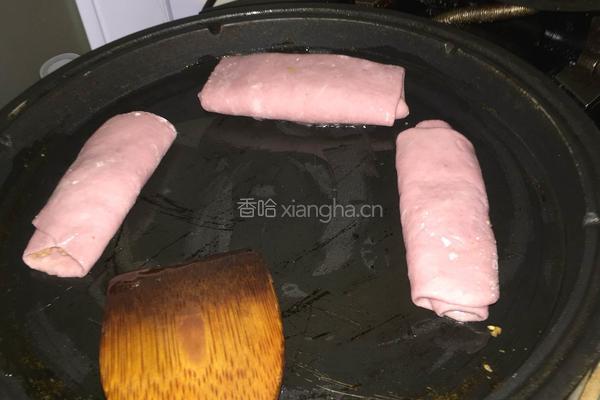 紫薯培根烙饼的做法图解8