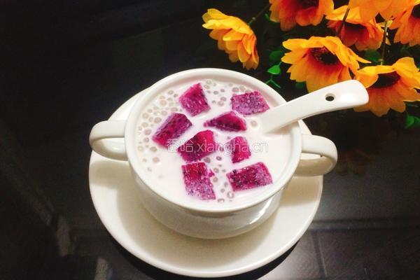 西米火龙果的做法图解8