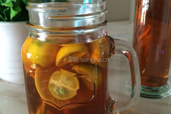 金桔柠檬茶。的做法图解7