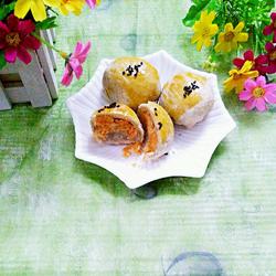 肉松酥饼的做法[图]