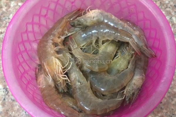 白灼虾的做法图解2