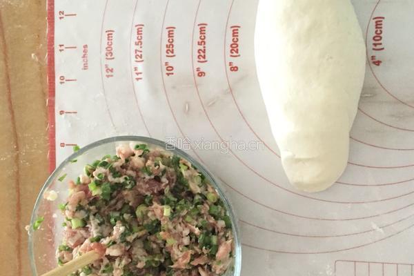 香煎葱肉饼的做法图解4