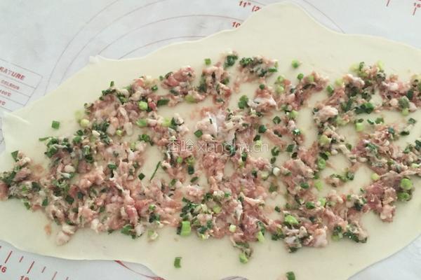 香煎葱肉饼的做法图解6