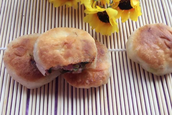 香煎葱肉饼的做法图解10