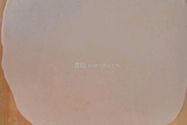 手擀宽面的做法图解4