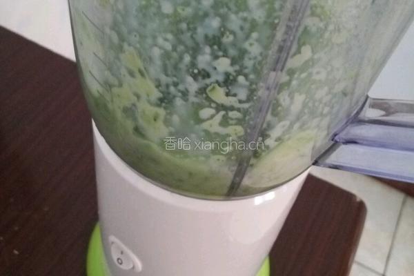 黄瓜牛奶汁的做法图解4