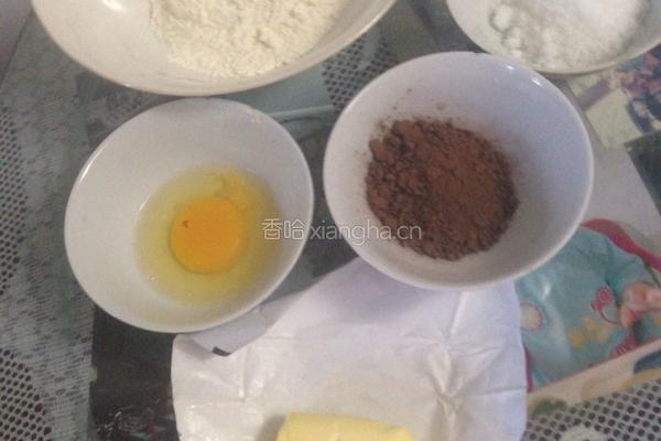 小熊饼干的做法图解1